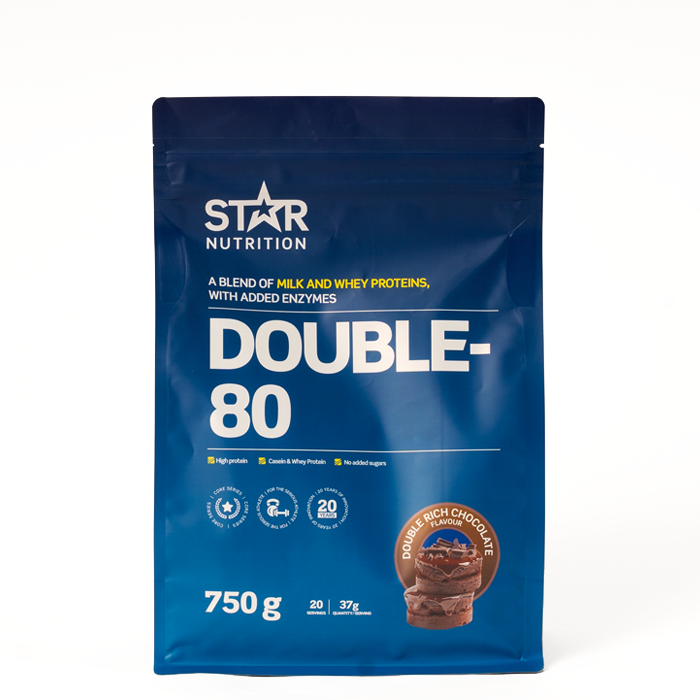 Double-80 Proteinpulver 750 g double_rich_chocolate