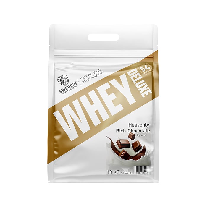 Whey Deluxe Myseprotein 1800 g rich_chocolate