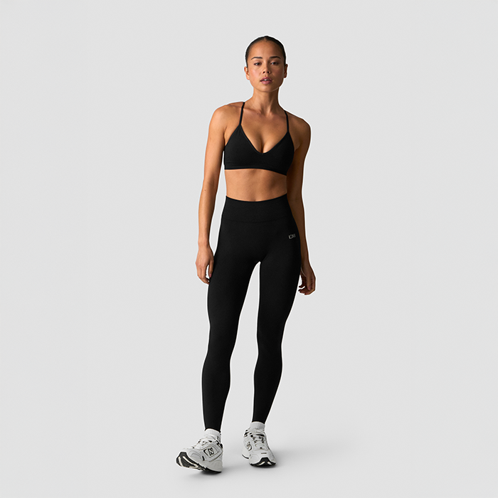 Smooth Seamless Sports-BH Svart