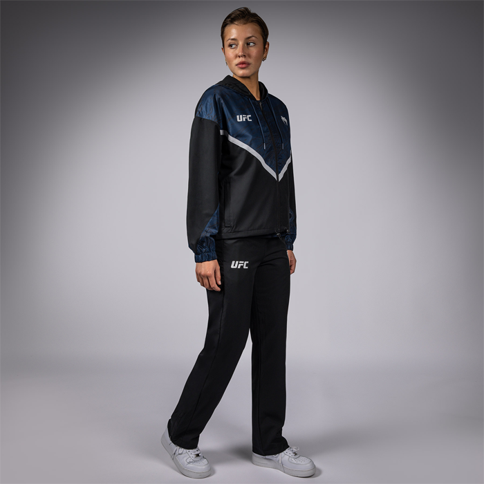 UFC Fusion by Venum Fight Week Women's Zip Hoodie Oceanic Blue