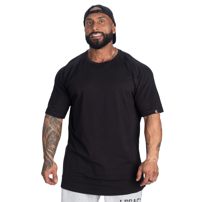 Legacy Raglan T‑Skjorte Svart Beige
