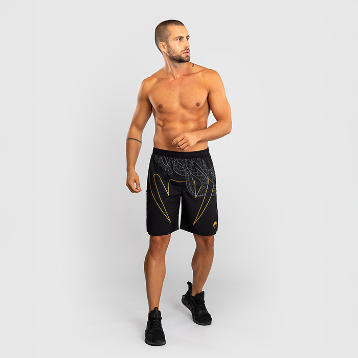 Serpenti Treningsshorts Svart S&oslash;lv Gull