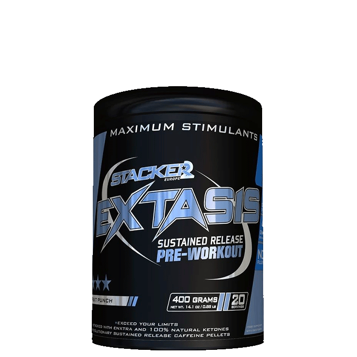 Extasis Pre Workout 20 porsjoner fruit_punch
