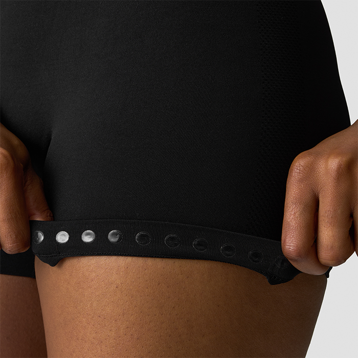 Define Seamless V-formede shorts Svart