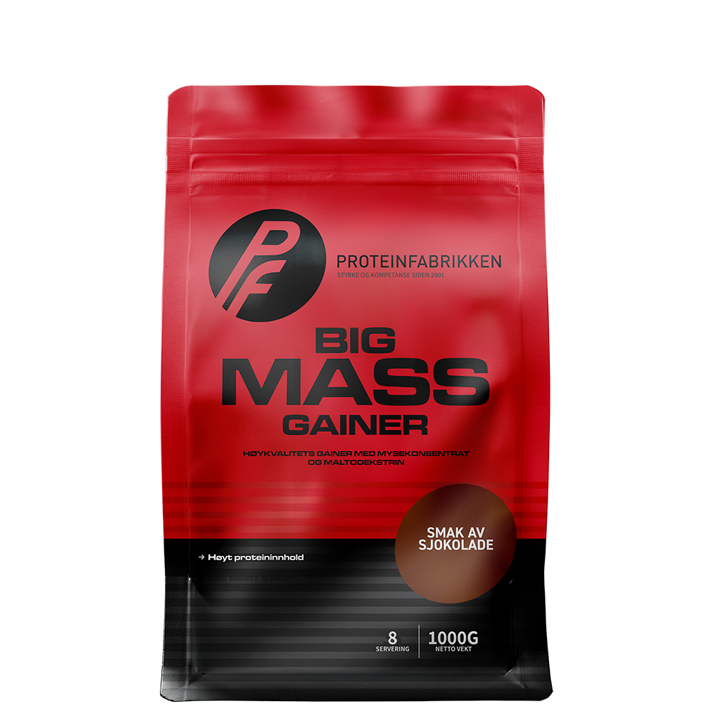 Big Mass Gainer, 1000 g sjokolade