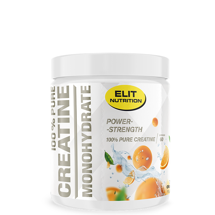ELIT 100 % Pure Kreatin Monohydrat 300 g orange