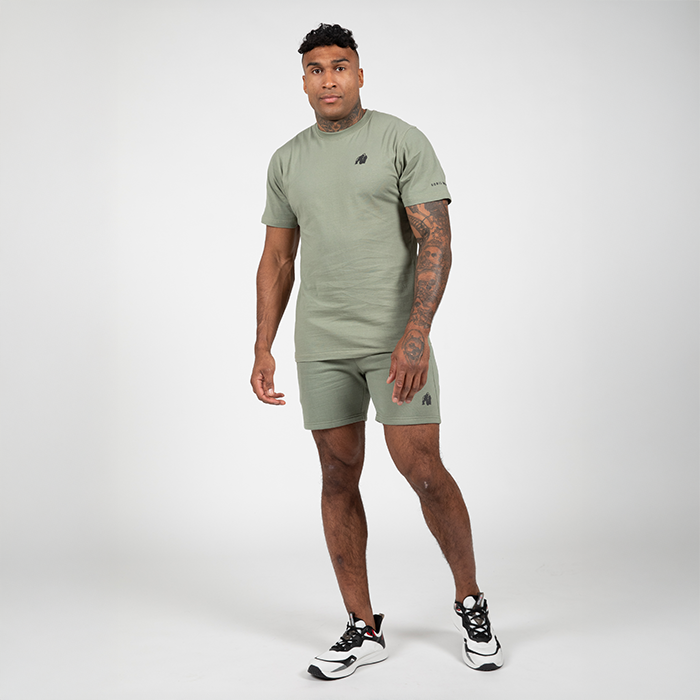Leon Treningsshorts Gr&oslash;nn