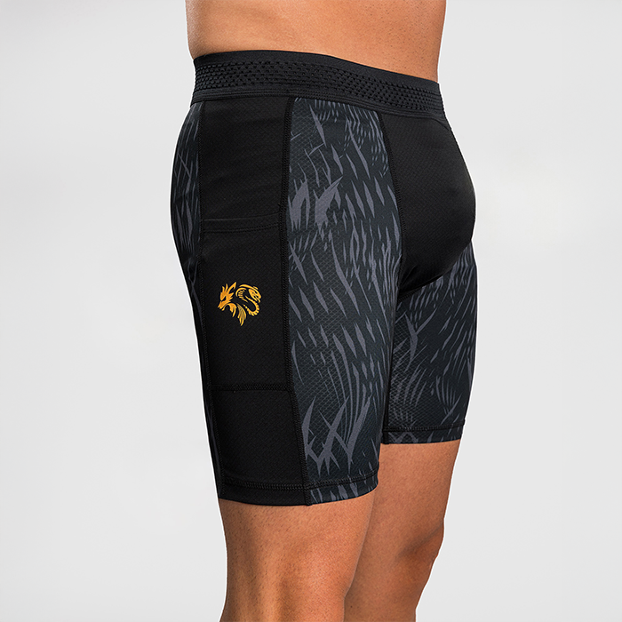 Venum X Chimaev Wild Borz Vale Tudo Shorts Svart Gr&aring;