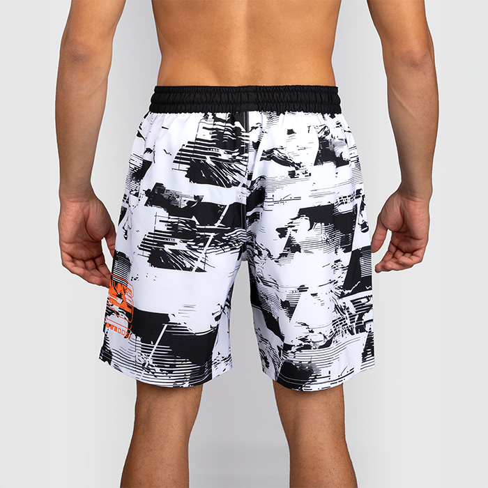 UFC Zenith by Venum Fight Week Treningsshorts Svart Hvit Oransje