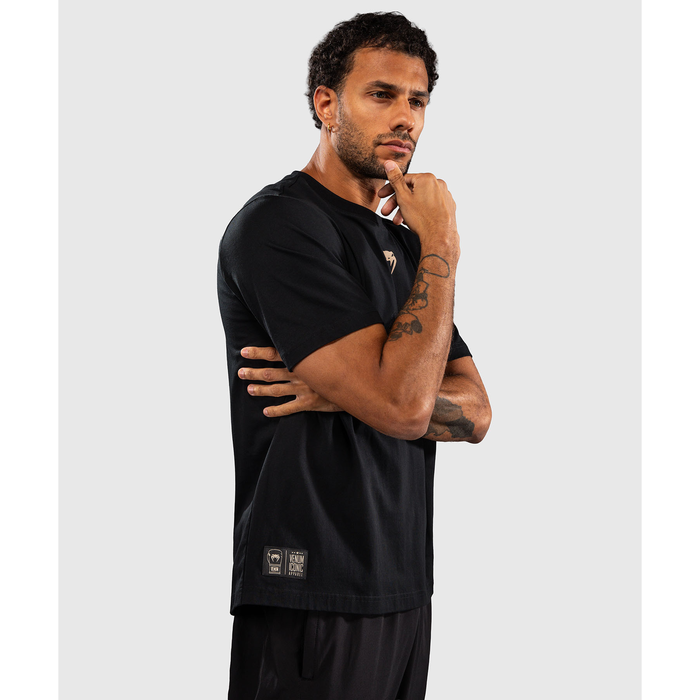 Venum Fight Icon Cotton T-Shirt Black
