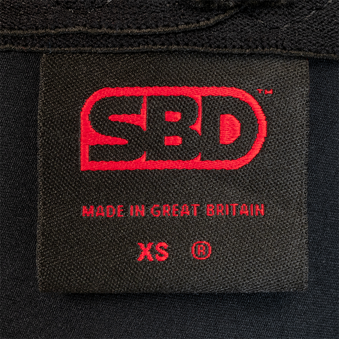 SBD Knee Sleeves, 7mm, Black/Red
