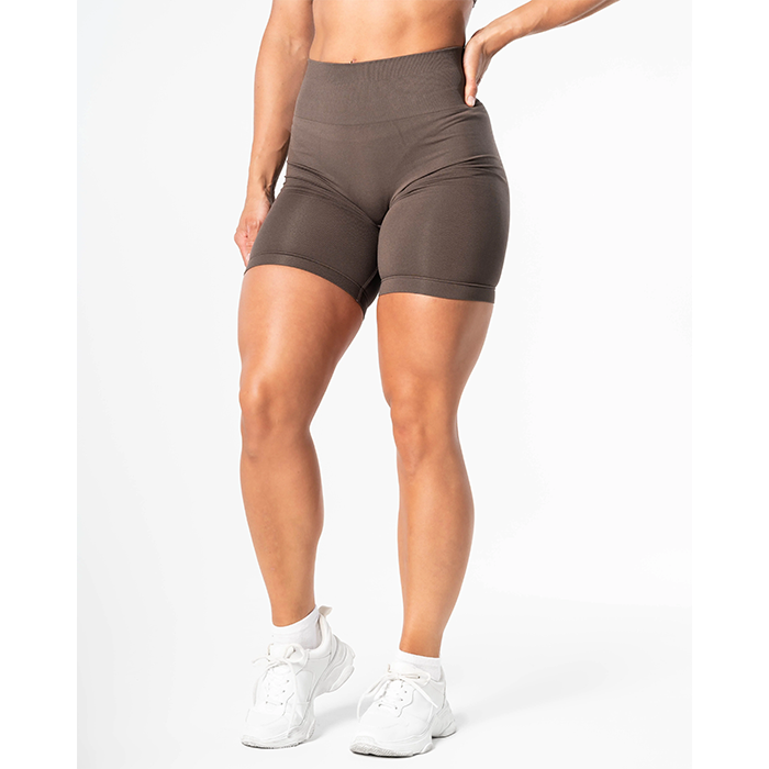 Prime Scrunch Shorts Brun